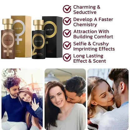 Men's Pheromone Perfume, Lasting Fragrance, Natural And Fresh, Elegant And Charm, Unleash Passion For Dating, Attracting Women