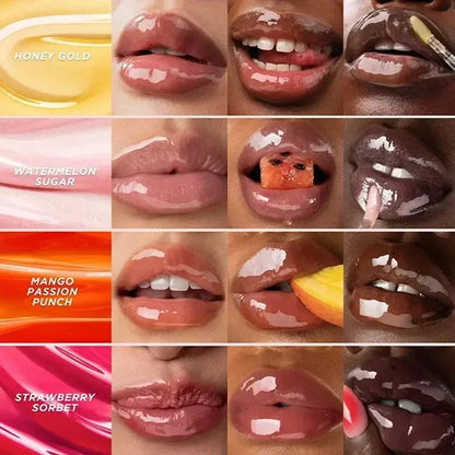 Original Gisou Moisturizing Lip Balm Lip Oil Gloss Care Of The Lips Benetitnt For Lips Plumping Exfoliating Plumping Gloss Oil