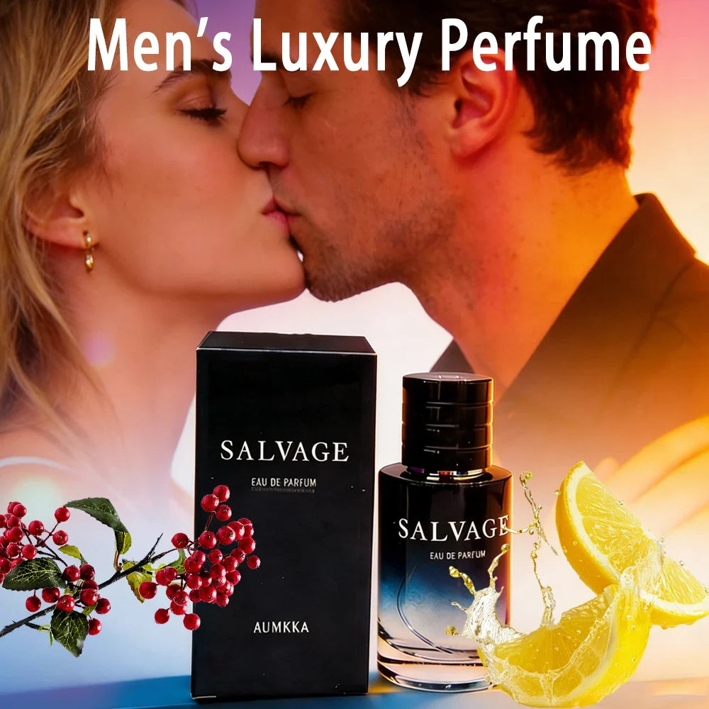 Pheromone Perfume for Men Woody Long-Lasting Fragrance Original Luxury Man Perfumes Strong Masculine Eau De Parfum Body Spray