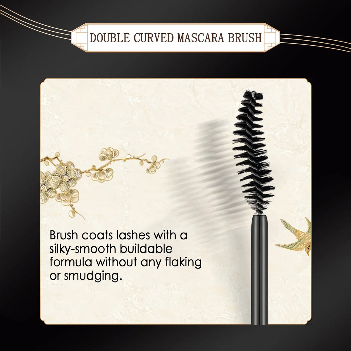 Catkin Mascara - Black Waterproof Volumizing & Lengthening 7.5g