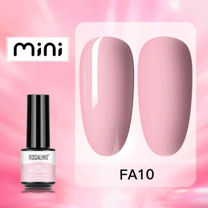 ROSALIND 7ml/15ml Summer Green Gel Nail Polish Semi Permanent Nail Art Manicure Soak Off Top Base Matt Hybrid Varnishes UV Gel