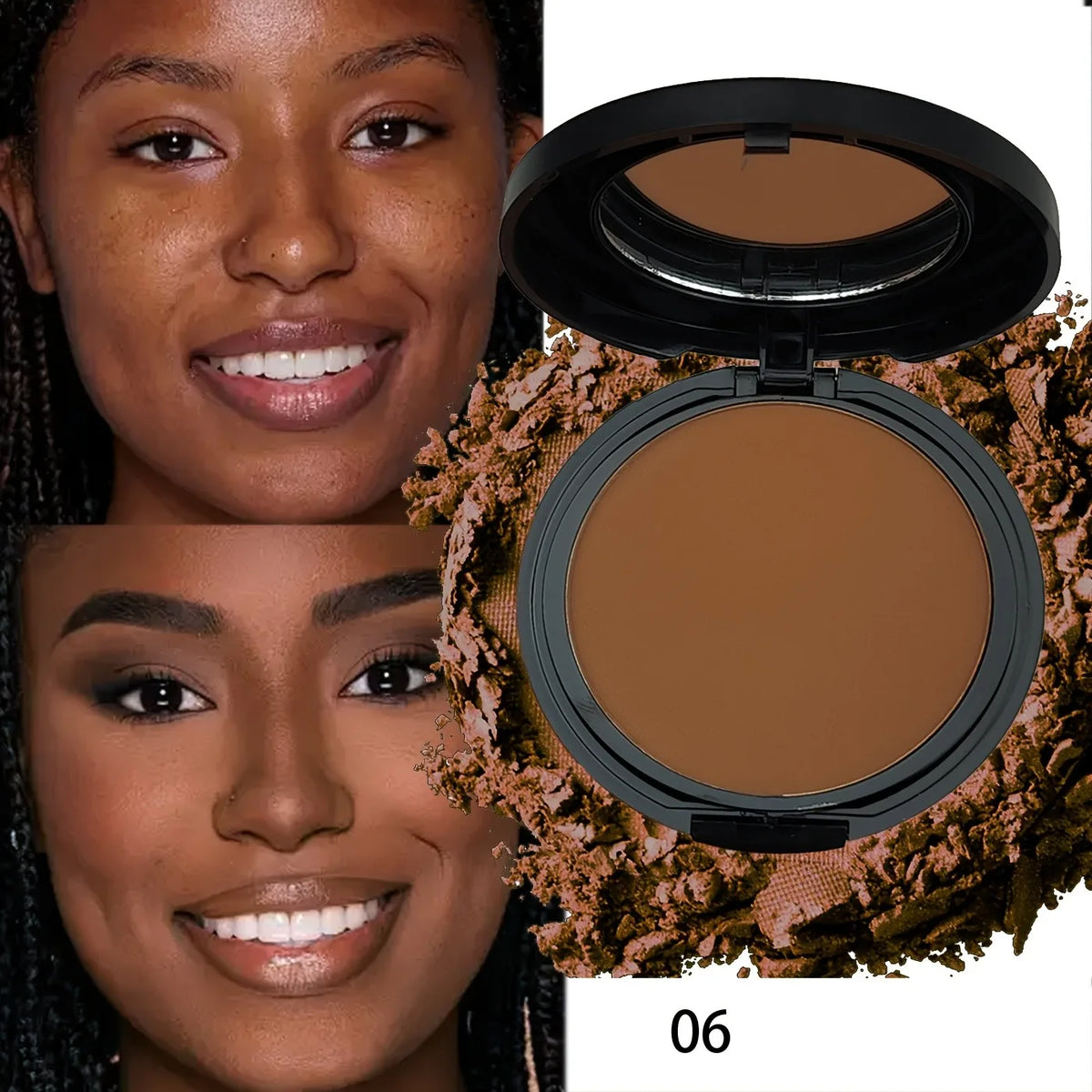 Romantic Flower Universal Contour Palette | Sweat-Resistant Matte Powder, Buildable Highlight & Shadow Kit