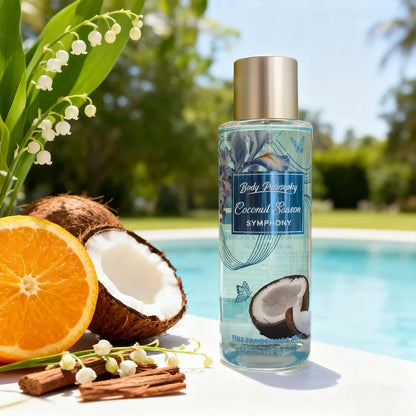 Women's Body & Hair Mist 8.4oz - 6 Fruity & Floral Scents, Spring/Summer Pheromone Fresh Fragrance Spray Perfume