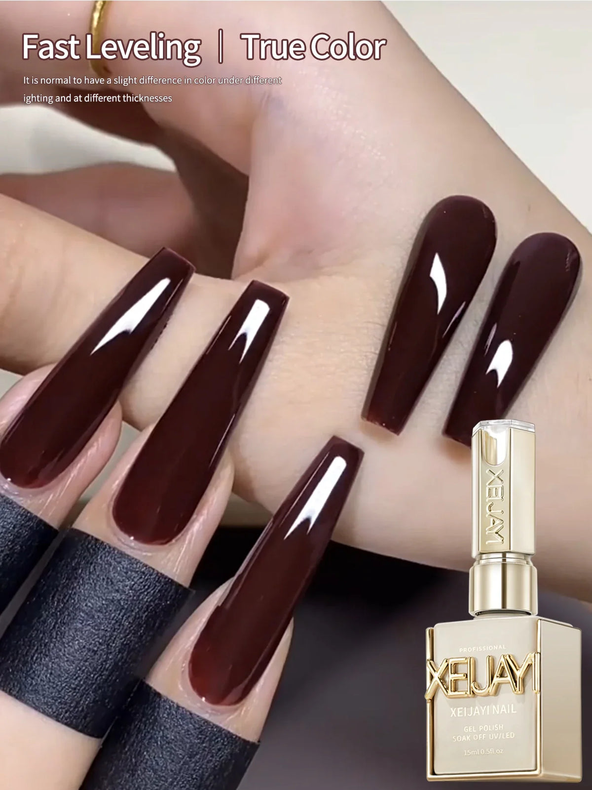 1Pc 15ML Milky White Pure Nail Polish Gel Nail Add Semi-Permanent Soak Off UV LED Construction Gel Varnish
