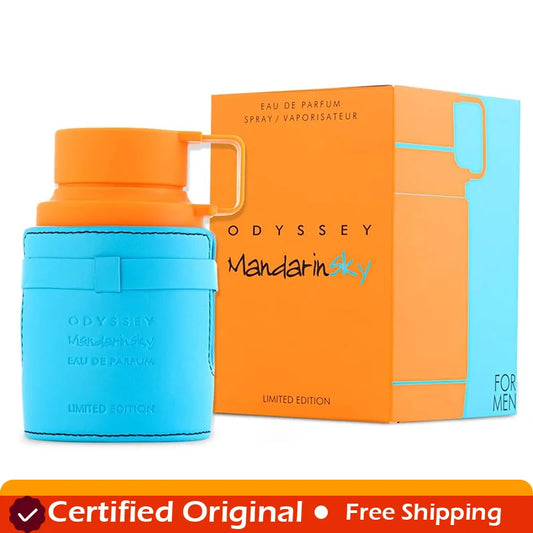 Armaf Odyssey Unisex Perfume Spray Mandarin Sky Elixir, Limited Edition, 3.4 Oz