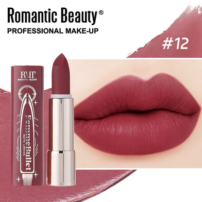 6 Colors Matte Liquid Lipstick - Transfer-Resistant Matte Lipstick, Highly Pigmented Formula, Smudge-Proof & Lasting Wear