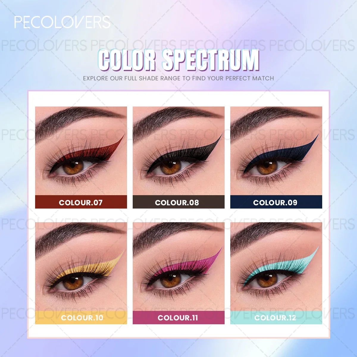 1PC Quick-Dry Black Eyeliner Pen - Waterproof, Sweat-Resistant, Break-Resistant Tip, Beginner-Friendly, Long-Lasting