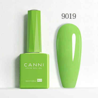 CANNI Hema Free Nail Gel Polish Fall Color Collection Semi Permanent Diamong Long Wear Top Coat Red Gorgeous JellyNude Color 9ml