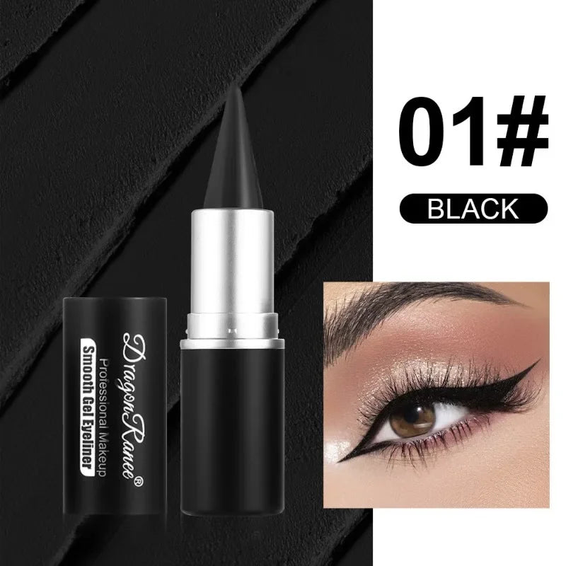 12 Colors Waterproof Eyeliner Cream Lasting Easy To Wear Eye Liner Gel Black Blue Matte Quick Dry Eyeliner Pen Makeup Cosmetics