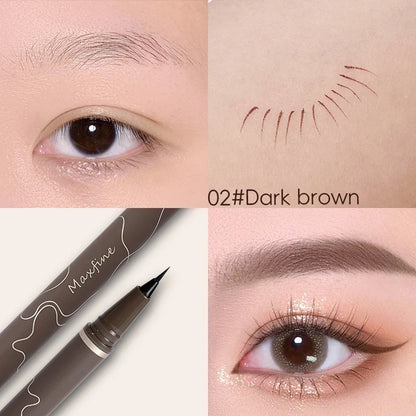 Smooth Very Fine Eyeliner Pen Longacting Quickdrying Waterproof Eyeliner Pen Suitable For Beginners Girls Holiday Gifts