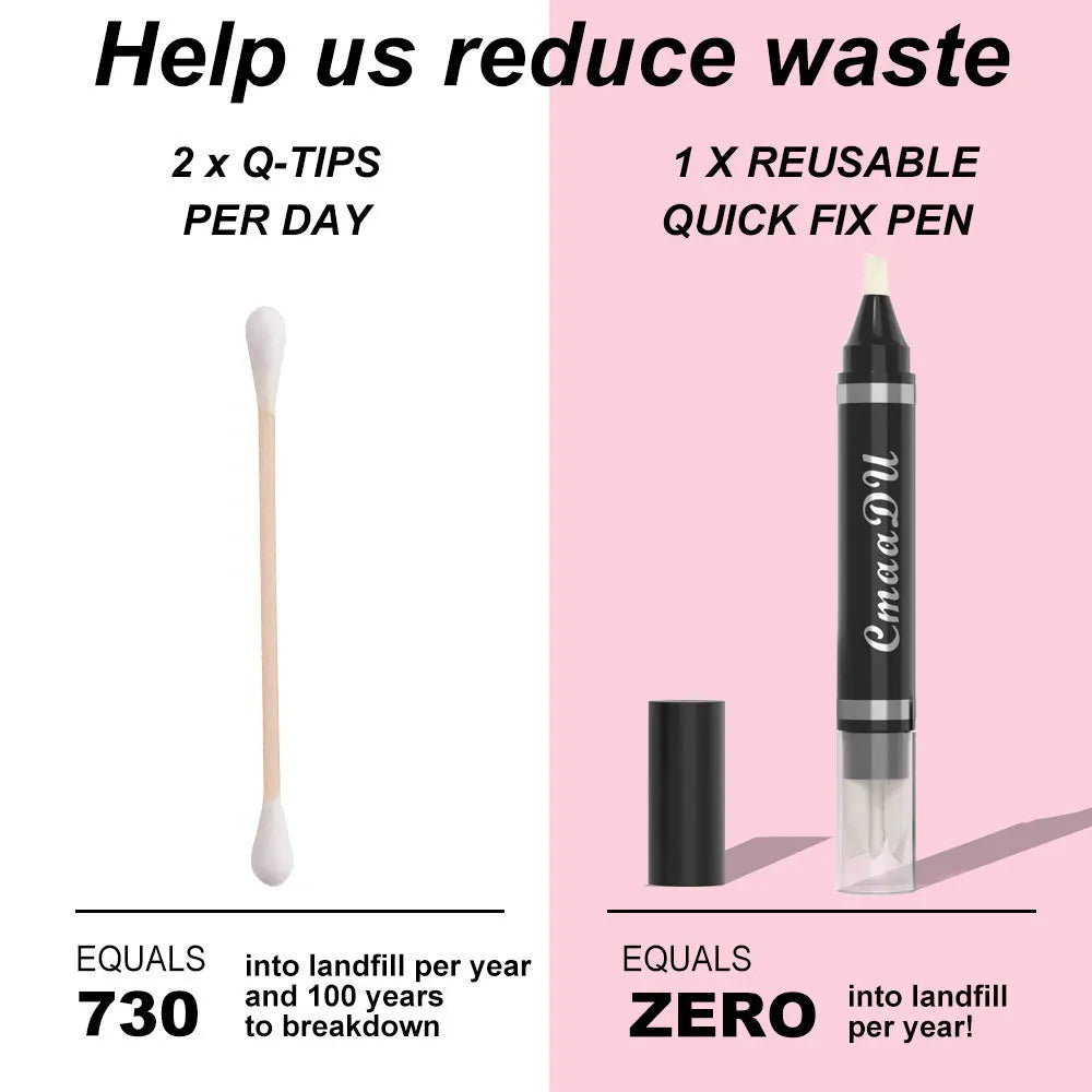 CmaaDu 1PCS Eyeliner Repair Makeup Remover Pencil Universal Accurate Removal for Lip Lines & Eyebrows Beauty Care Tool