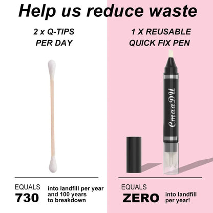 CmaaDu 1PCS Eyeliner Repair Makeup Remover Pencil Universal Accurate Removal for Lip Lines & Eyebrows Beauty Care Tool
