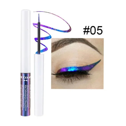 Chameleon Liquid Eyeshadow Pearl Monochrome Metal Lipgloss Shimmer Pigment Glitter Eyeshadow Lipstick Shine Diamond Eye Makeup