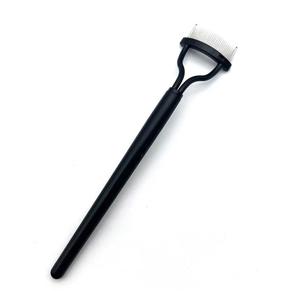 Curved Eyelash Brush Tool - Eyelash Separator and Styling Accessory, Precision Comb Curved Eyelash Brush Eyelash Grooming Tool f