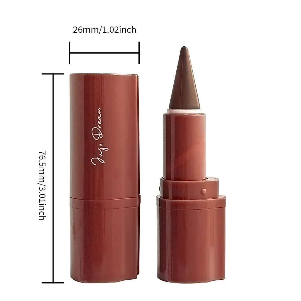 Tapered Gradient Lip Liner Matte Black Brown Velvet Lipstick Waterproof Non Sticky Contouring Tint Lipliner Crayon Lip Makeup