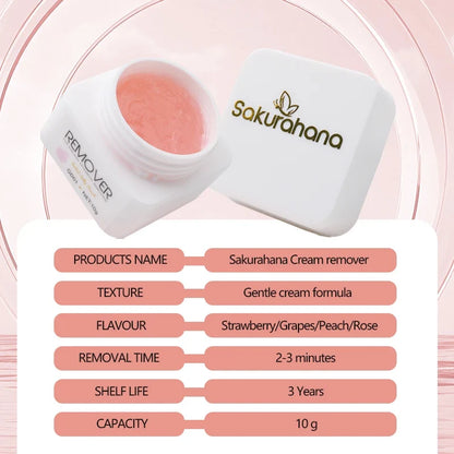 SAKURAHANA Eyelash Glue Remover Remover Gel Cream Korea Professional No Stimulation Remover Makeup Lash Glue Remover Cream
