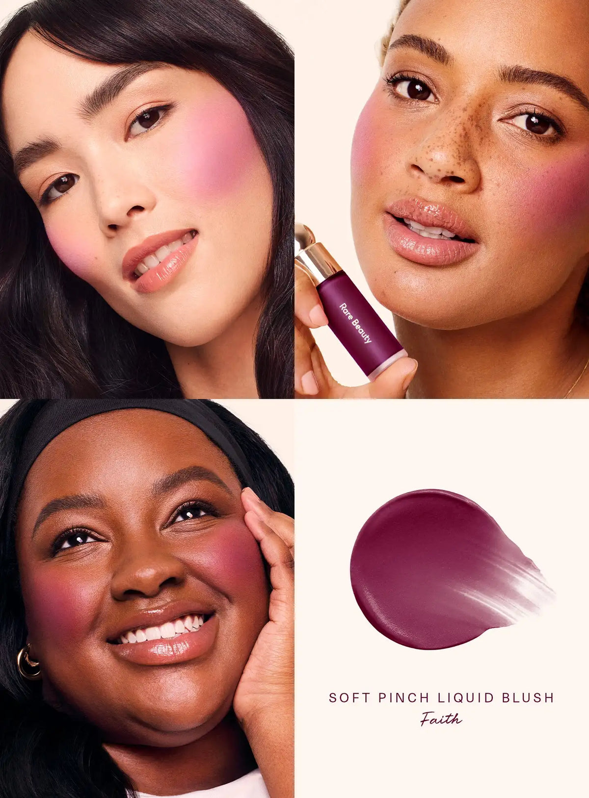Rare Beauty Light Silky Touch Highlighter Soft Pinch Liquid Blush Positive Light Lqiuid Luminizer Stay Vulnerable Melting Blush