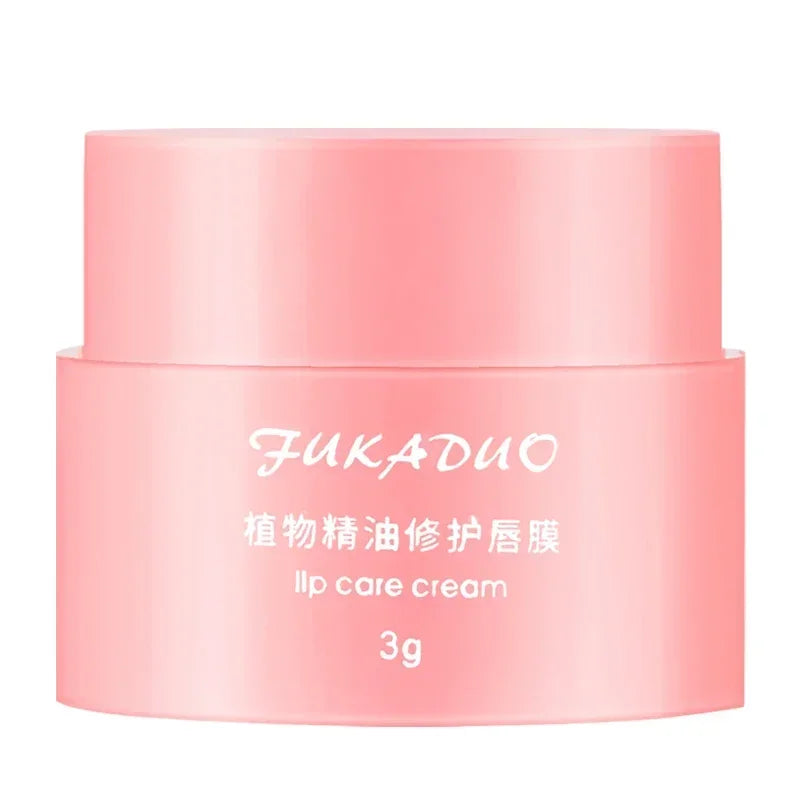 3g South Korea Lip Sleep Mask Night Sleep Maintenance Moisturizing Lips Gloss Bleach Cream Nourishing Lips Care Cherry Lip Balm