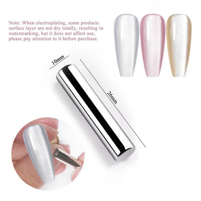 BORN PRETTY 10ml Silver Water Light Cat Magnetic Gel Nail Polish Nail Supplies Vernis Semi Permanent Gel for Fall Winter Nails