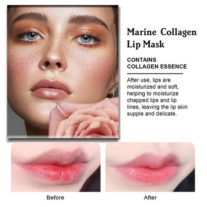 Exfoliating Lip Mask Anti Dryness Cracked Remove Dead Skin Repair Gloss Plumper Moisturizing Brightening Reduce Lip Lines Patch