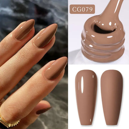 BORN PRETTY 10ml Blood Red Jelly Gel Nail Polish Halloween Nails Art Gel Polish Sheer Translucent Nail Gel for Winter Manicure