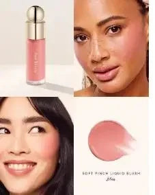 Rare Beauty Blush Set Liquid Mashed potatoes Blush Enhance Qi Blood Blush Powder Blush with Fine Texture Easy To Apply Blend
