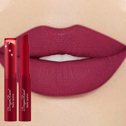Nude Matte Lipstick Waterproof Lip Sticks Not Fading Sexy Red Velvet Lipsticks for Women Make Up Long Lasting Lip Cosmetics