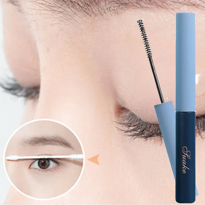 Ultra-fine Mascara Curl Thick Lengthening Eyelash Mascara Waterproof Non-smudge Brown Natural Curling Fine Brush Mascara Makeup