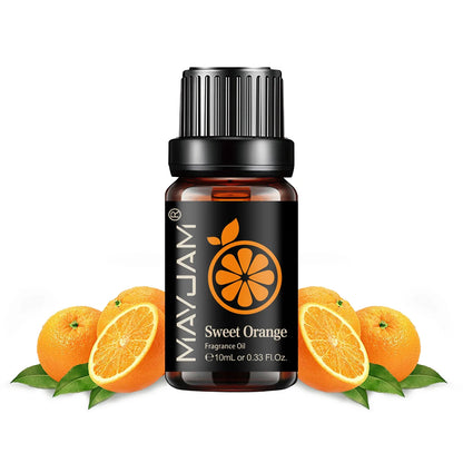 MAYJAM Fruit Essential Oil 10ml Cherry Banana Papaya Grape Litchi Guava Kiwifruit Pear Fig Fragrance Oil for Diffuser Candle