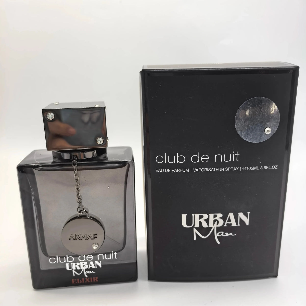 Armaf Club De Nuit Urban Man Elixir EDP 105ml Bold Woody Amber Long Lasting Unisex Perfume Ideal Holiday Gift for Him Her