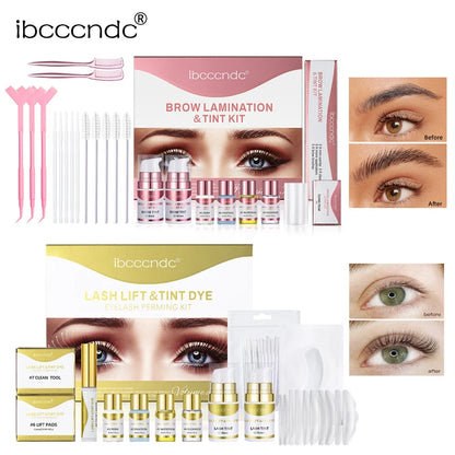 Semi-permanent Brow and Lash Lift and Tint Kit