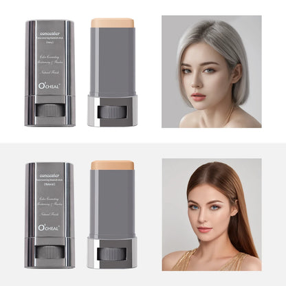Ocheal Face Foundation Contour Stick Long-wear Lightweight Brighten Stick  Face Concealer Blemish Contouring Beauty Makeup