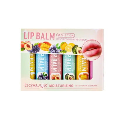 6PCS Moisturize, Repair Dry Lips, Various Fragrances, Convenient, Long-lasting, Lip Balm, Perfect Holiday Gift for Girls