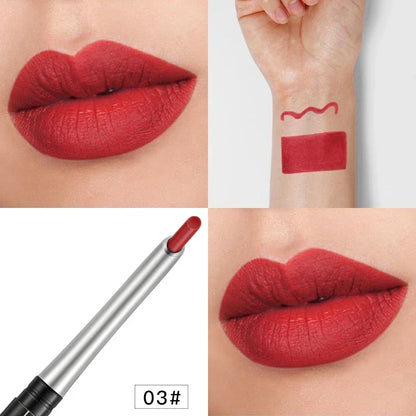 17Colors Portable Matte Pencil Lipstick Natural Long-lasting Waterproof Moisturizing Pen Lip Liner Makeup For Women