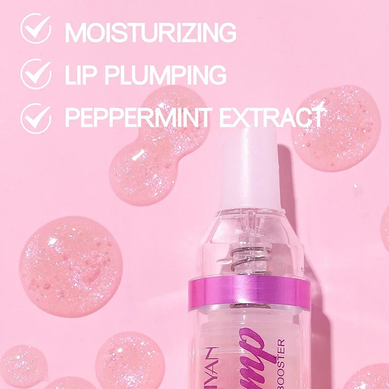 HANDAIYAN Hydrating Lip Glow Oil, Moisturizing Transparent Plumping Lip Gloss, Tinted for Lip Care and Dry Lip Hot