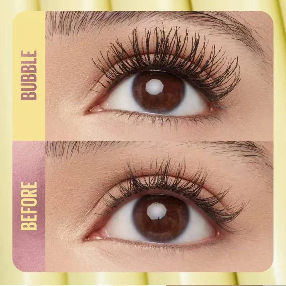 Christmas & Halloween 4D Curling Bubble Volume Mascara – Waterproof, Long-Lasting, Smudge-Proof, Easy to Apply,Unisex Eye Makeup
