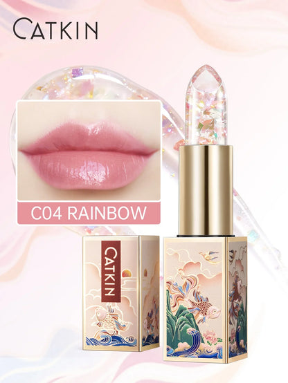 CATKIN SPARKLING LIP BALM MOONLIGHT COLOR-CHANGING LIP STICK - NEW SERIES