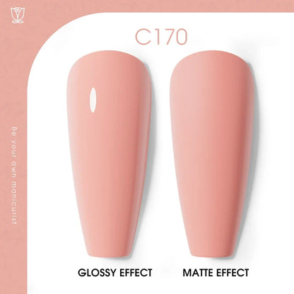 ROSALIND 7ml/15ml Summer Green Gel Nail Polish Semi Permanent Nail Art Manicure Soak Off Top Base Matt Hybrid Varnishes UV Gel