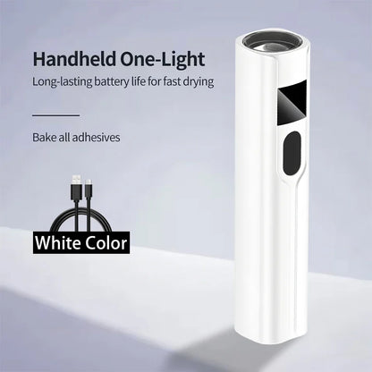 Professional Nail UV LED Lamp Desk With Display Rechargeable Portable Mini Nail Dryer Stand UV Lamp for Nails Art Removable