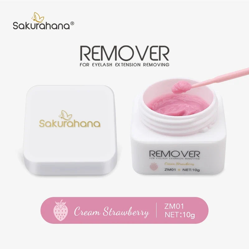 SAKURAHANA Eyelash Glue Remover Remover Gel Cream Korea Professional No Stimulation Remover Makeup Lash Glue Remover Cream