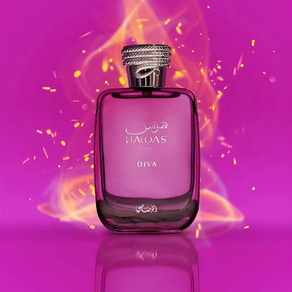 RASASI Hawas Diva Eau de Parfum For Women 3.38 Fl Oz