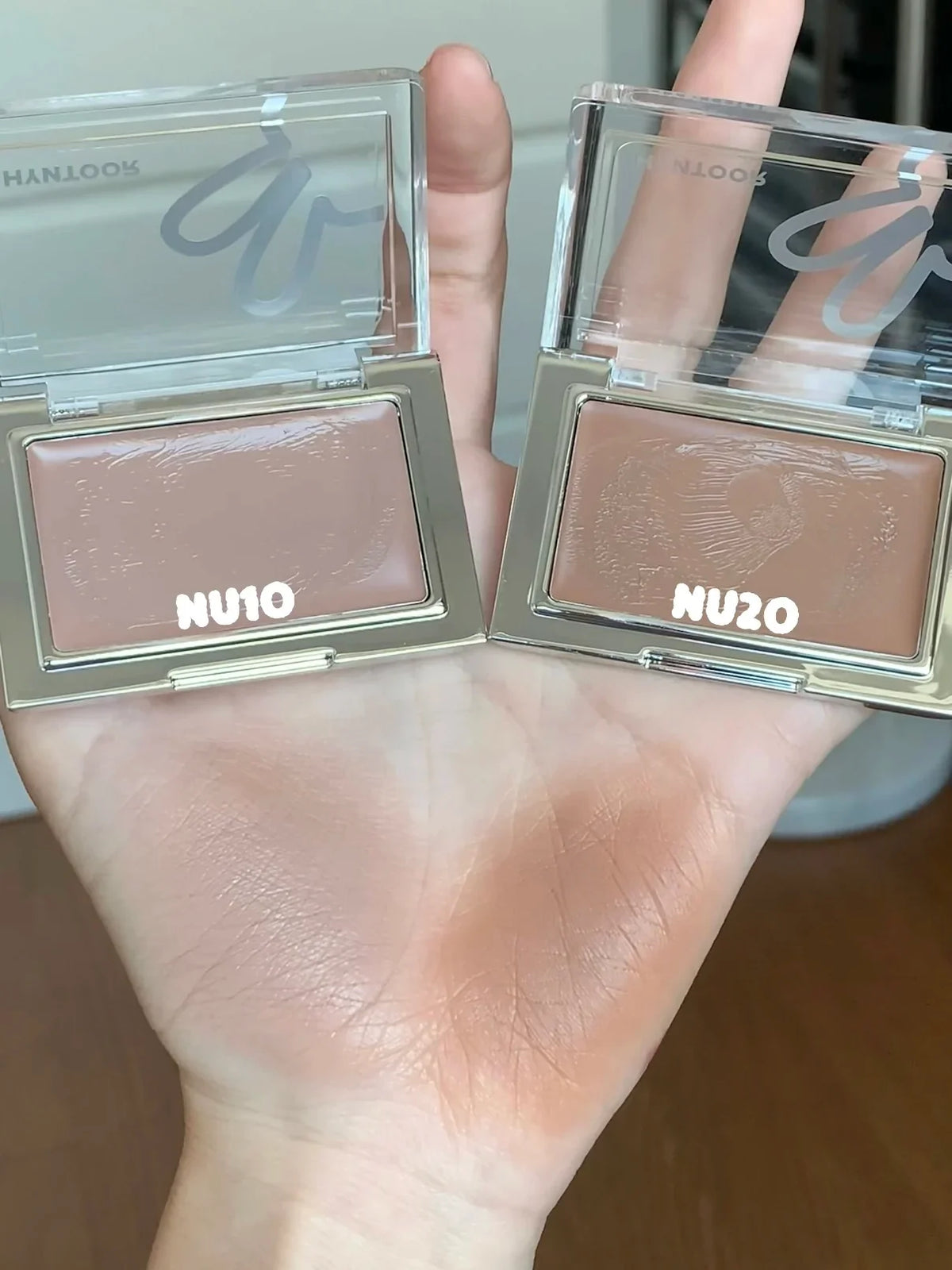 Hyntoor Blush Cream Matte Hydrating Creamy Nude Cheek Tint Concealer Cream Skin Tone Correction Easy to Apply Face Makeup