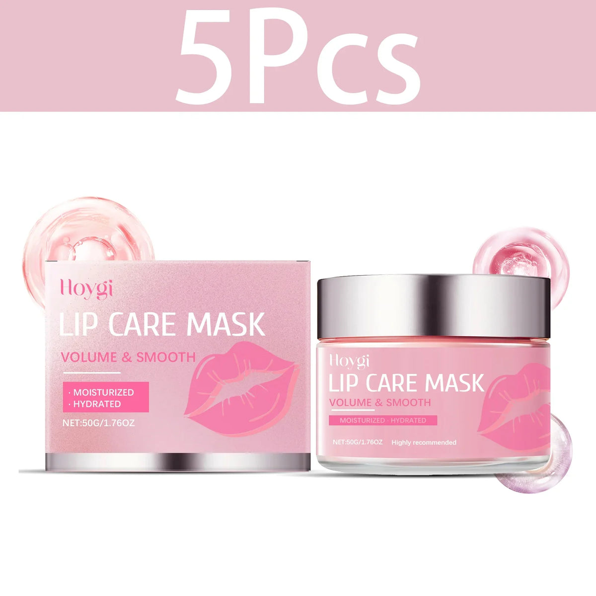 HOYGI Sleep Lip Mask Deep Hydration Lasting Moisturizing Exfoliation Night Lips Care Maintenance Fades Lip Lines Anti Cracked