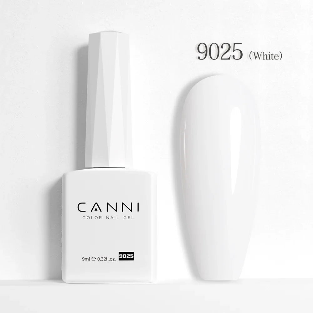 CANNI Hema Free Nail Gel Polish Fall Color Collection Semi Permanent Diamong Long Wear Top Coat Red Gorgeous JellyNude Color 9ml