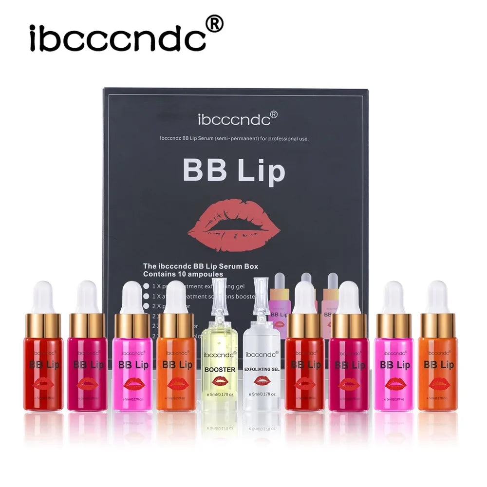 BB Lips Ampoule Serum Starter Set - Semi-Permanent Lip Tint Kit