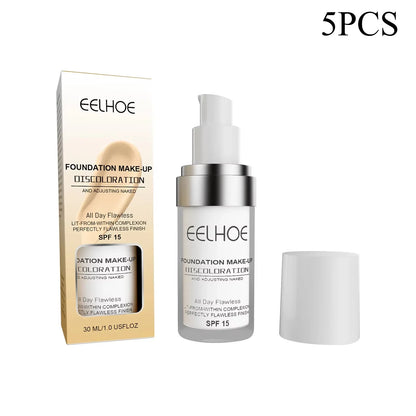 EELHOE Color Changing Liquid Foundation Moisturizing Waterproof No Creasing No Separation Concealer Makeup Products Wholesale