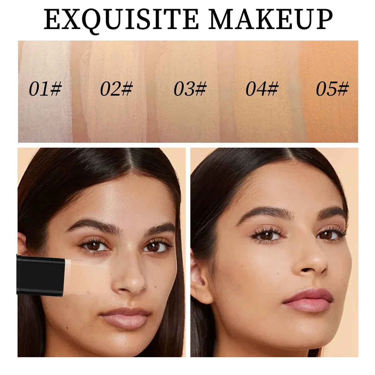 O'cheal 2-in-1 Concealer Foundation & Contour Stick 15g