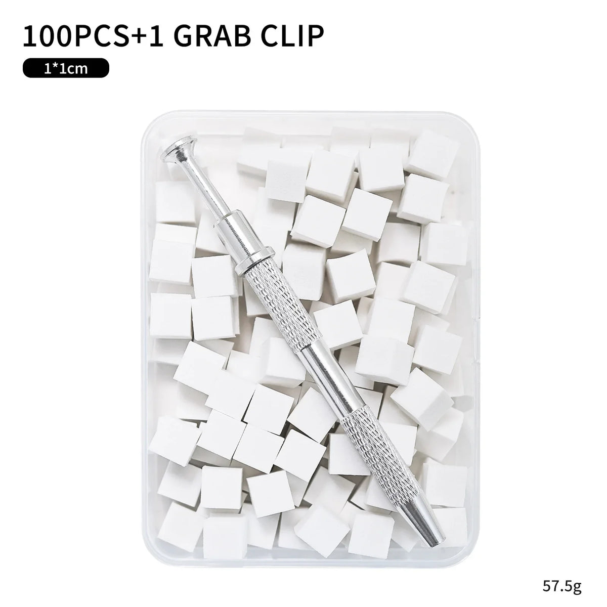 25/50/100Pcs Square Nail Art Sponge Set Gradient Nail Brushes Gel Polish Design Nail Sponge Grab Pen Manicure Supplies 229w