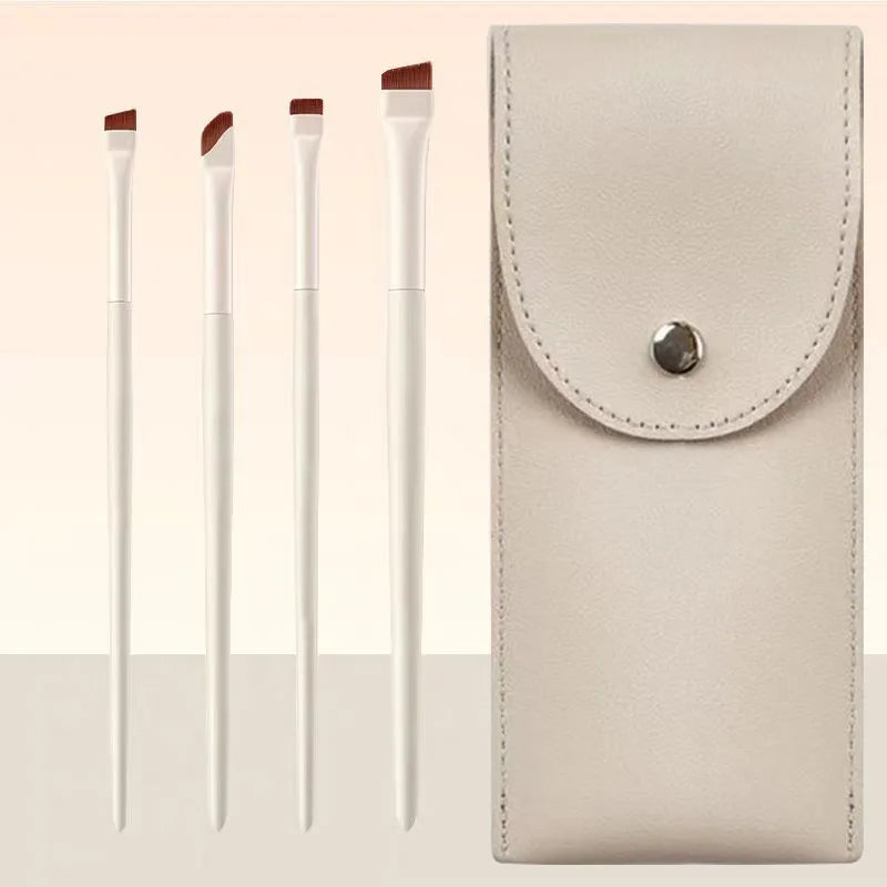 Eye Makeup Brush Set for Beginners Professional Makeup Brush, Under-Eye Detail Cosmetic Brushes Kit Eyebrow Crease Shader