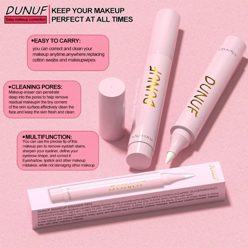 Easy To Clean Makeup Remover Pencil Eyeliner Makeup Correction Face Lip Eye Make Up Removal Shadow Eraser Pen Cleansing Tools